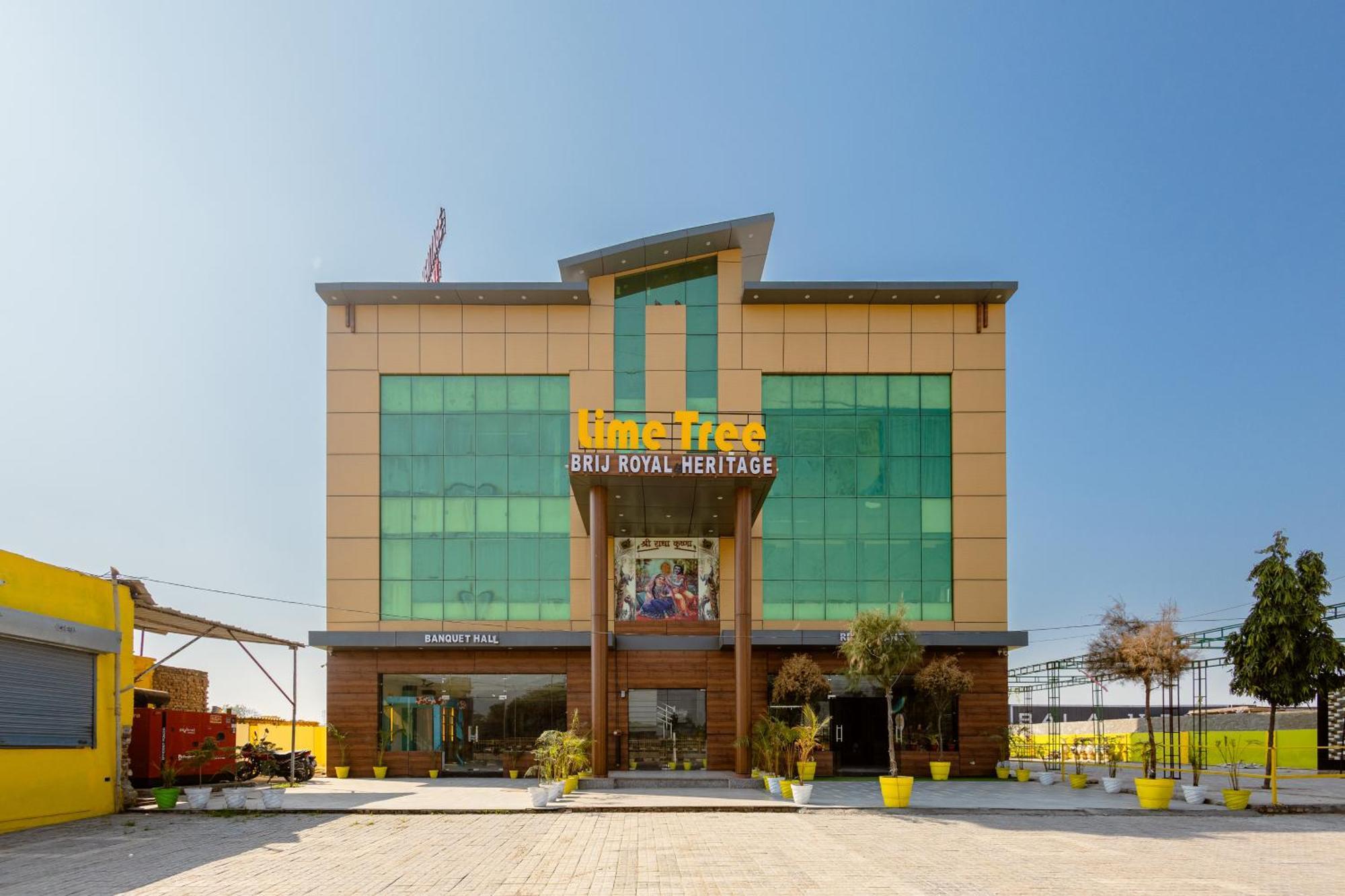 Lime Tree Hotel And Banquet Vrindāvan المظهر الخارجي الصورة
